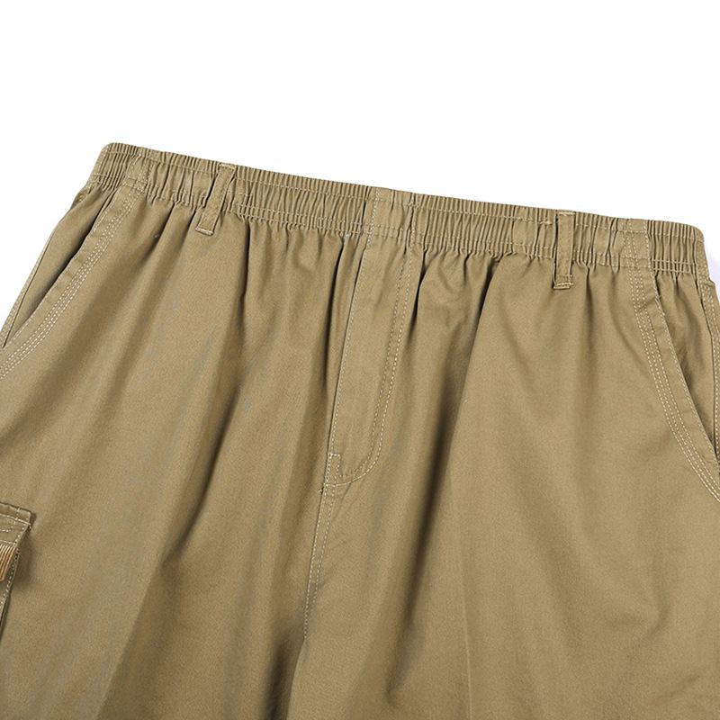 Sommer For Menn I Stor Størrelse Loose Cargo Shorts