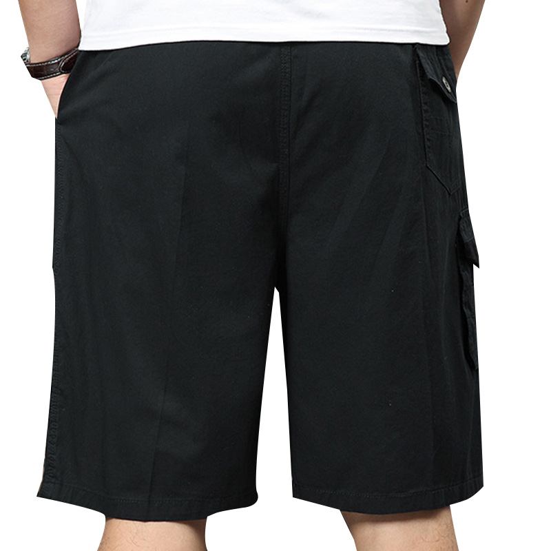 Sommer For Menn I Stor Størrelse Loose Cargo Shorts