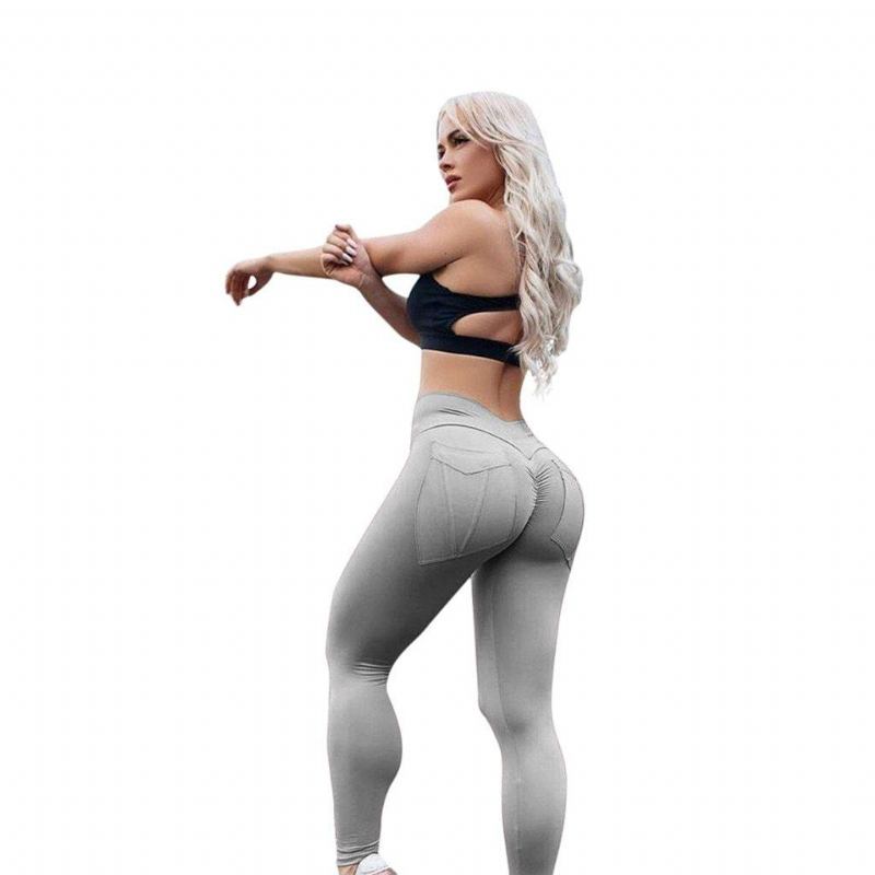 Kvinner Leggings Fitness Høy Midje Anti Cellulite Leggings