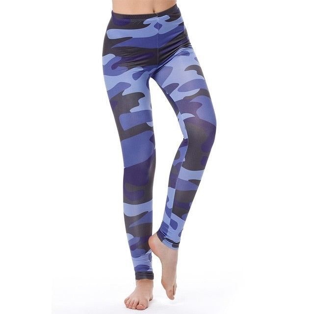 Leggings Kvinner Legg Fitness Legging Sexy Bukser Høy Midje Push Up Shiny 3d-trykt Rainbow Star Katt Donuts