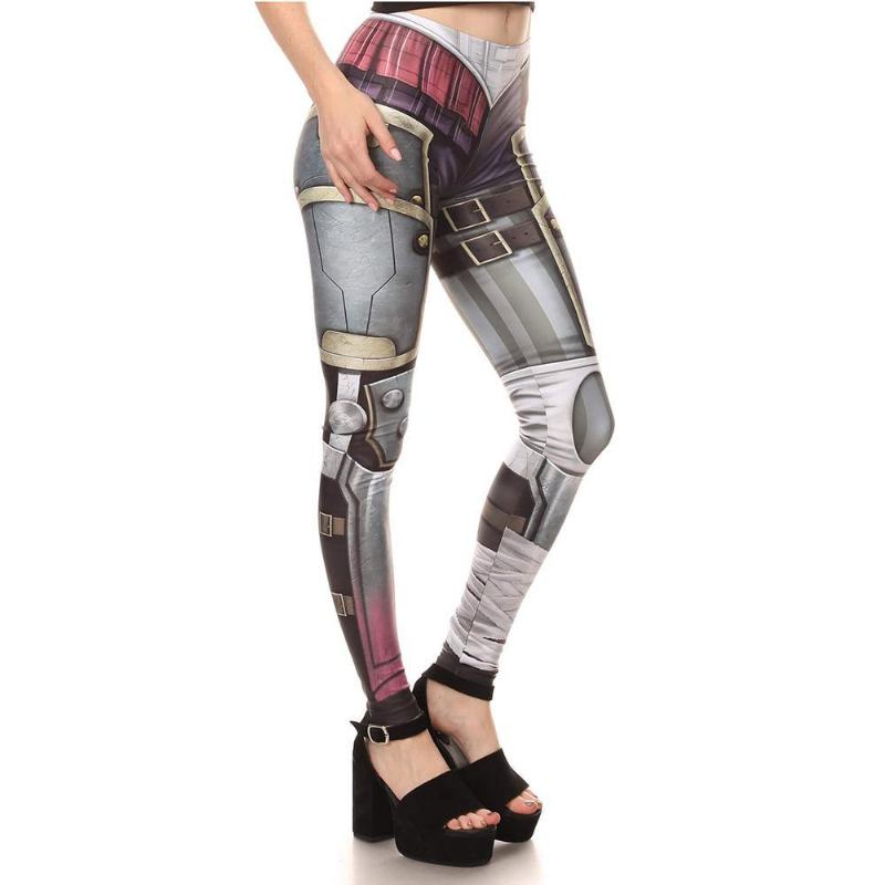 New Arrival Armor Dame Leggings Digital Med Trykk Army Fitness Legg Mujer Med Trykk Bukser Trening Plus Size Legging