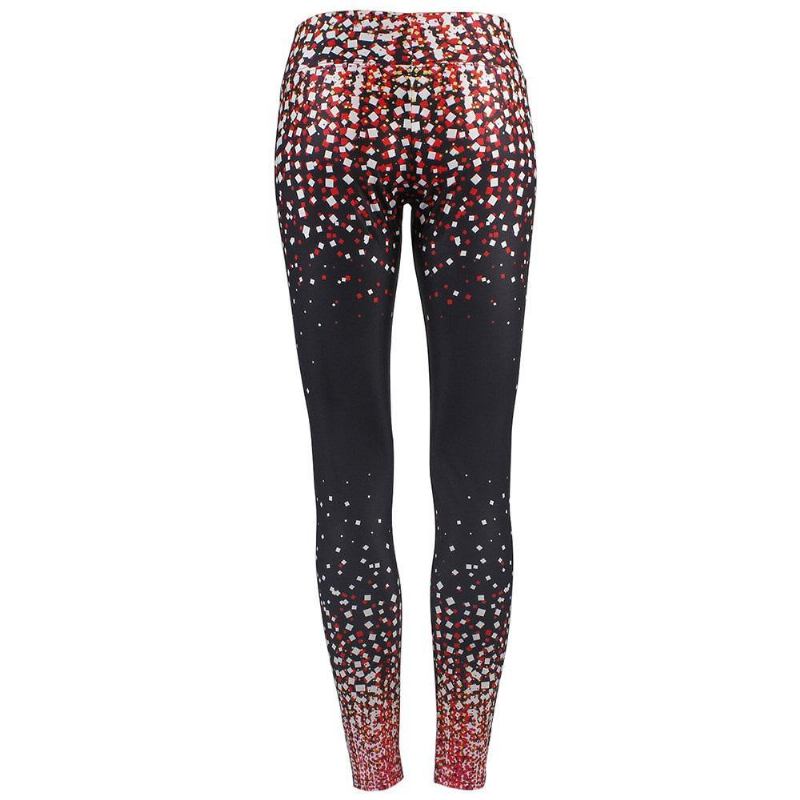 New Arrival Dame Leggings Sportsbukser Stjernehimmel 3d Spot Med Trykk Mujer Compression Legg Bukser