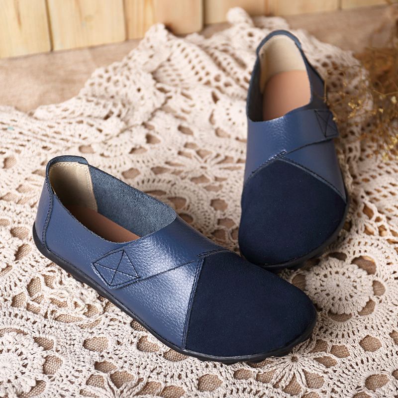 Dame Flats Shoes Slip On Comfortable Loafers Shoes