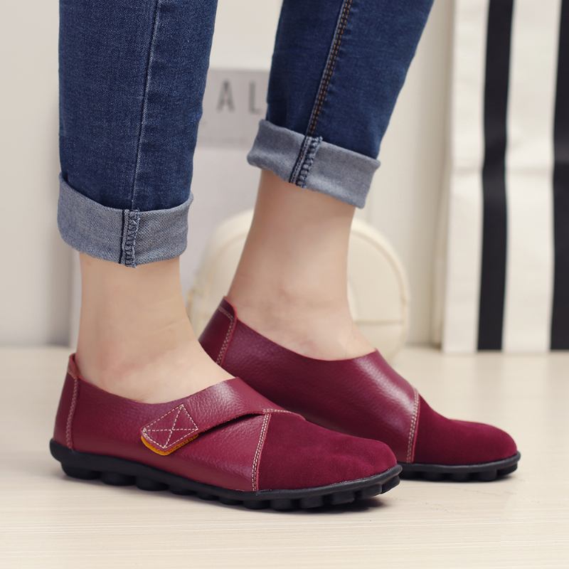 Dame Flats Shoes Slip On Comfortable Loafers Shoes