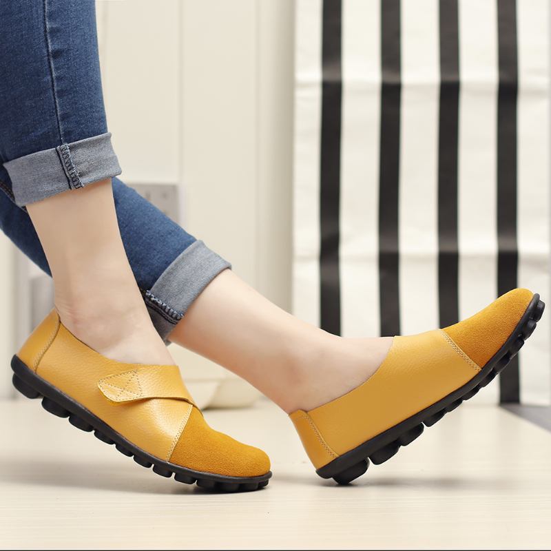 Dame Flats Shoes Slip On Comfortable Loafers Shoes