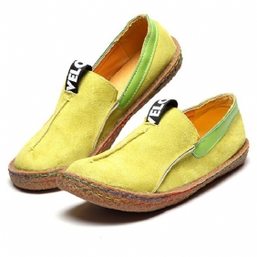 Dame Soft Sole Pure Colour Flat Loafers