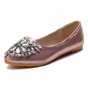 Dame Søt Rhinestone Damer Lett Rhinestone Dressy Flats