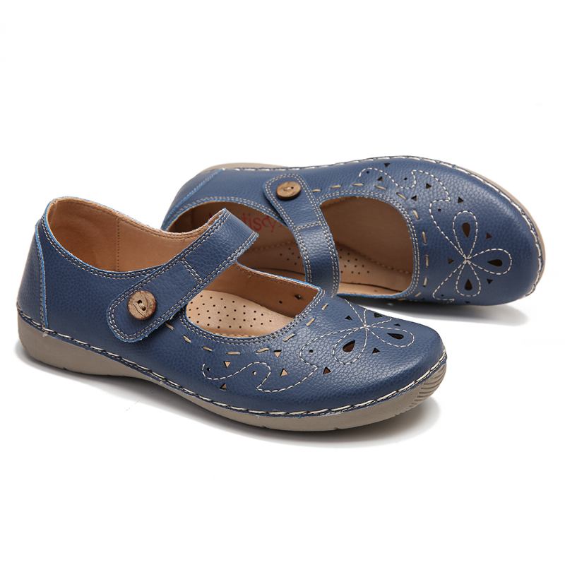 Kvinner Fritids Hollow Out Flats