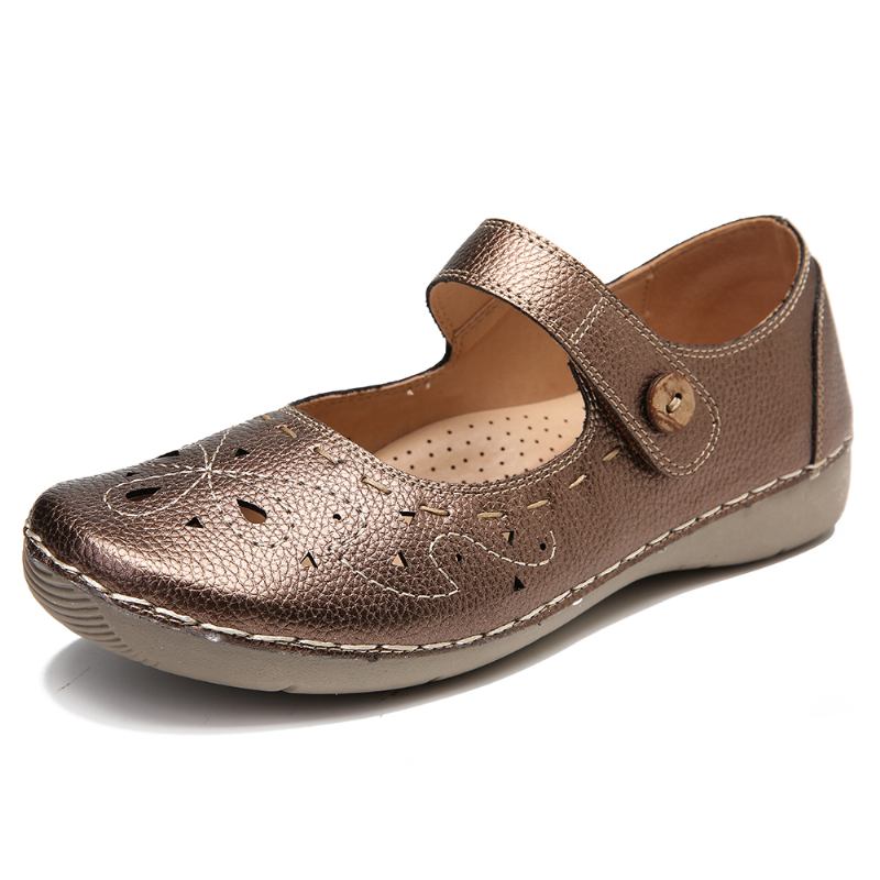 Kvinner Fritids Hollow Out Flats