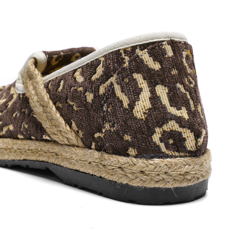 Kvinner Håndlaget Espadrille Wearable Fritids Loafers