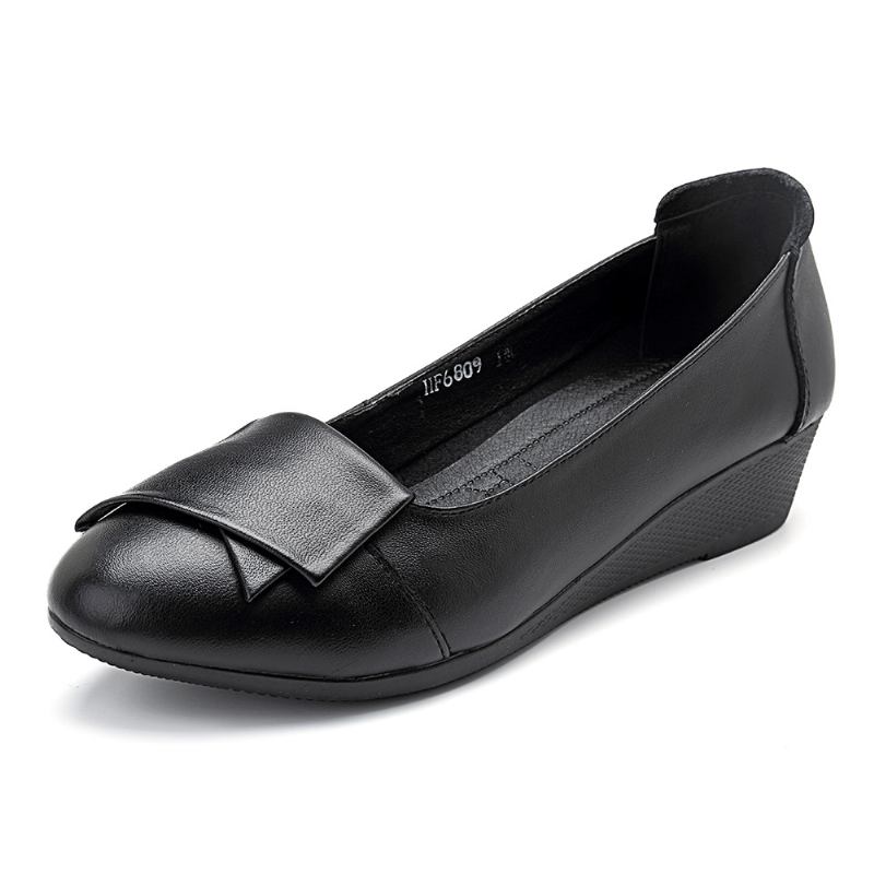 Kvinner Komfortable Myke Skinnflater Loafers