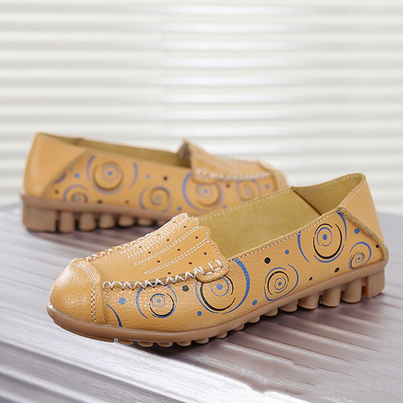 Kvinner Slip On Flat Loafers