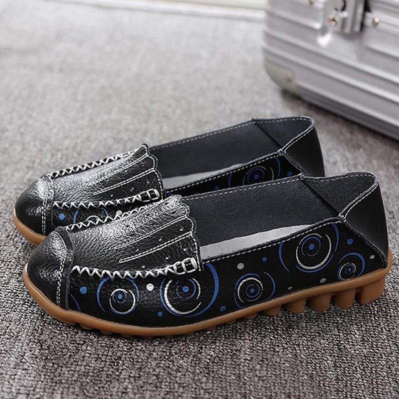 Kvinner Slip On Flat Loafers