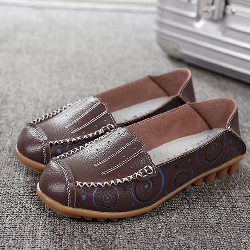 Kvinner Slip On Flat Loafers