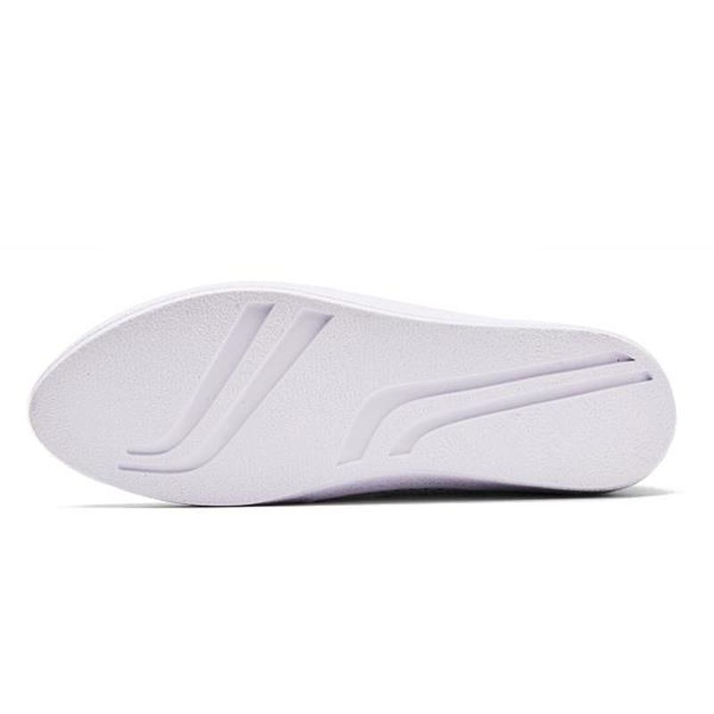 Kvinner Uformelle Pustende Loafers Hollow Out Slip-on Myk Såle Flate Sko