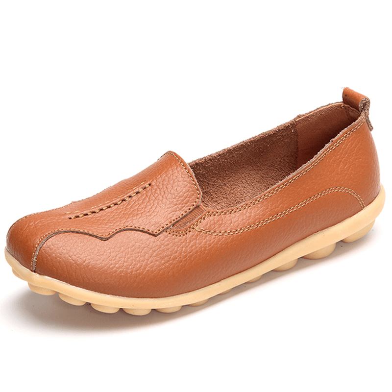 Us Størrelse 5-11 Rund Tå Myk Såle Slip On Flat Loafers