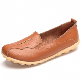 Us Størrelse 5-11 Rund Tå Myk Såle Slip On Flat Loafers