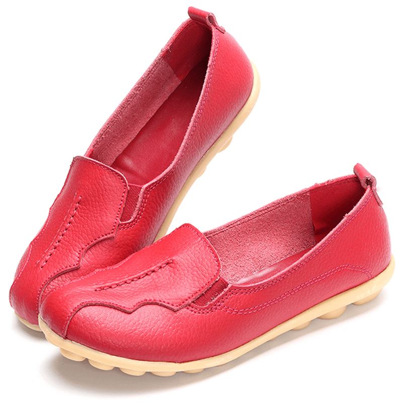 Us Størrelse 5-11 Rund Tå Myk Såle Slip On Flat Loafers