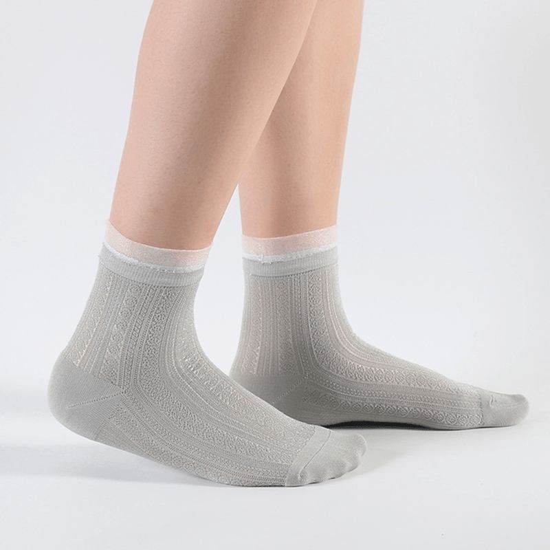 Pustende Low Cut Sock Ultra-thin Mesh Båtsokker