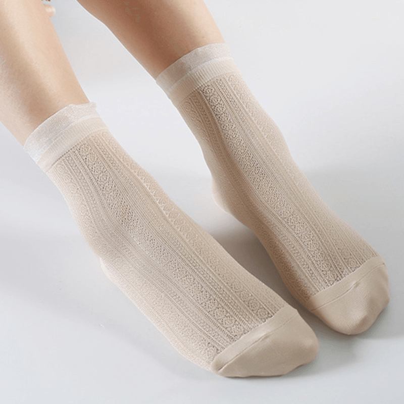 Pustende Low Cut Sock Ultra-thin Mesh Båtsokker