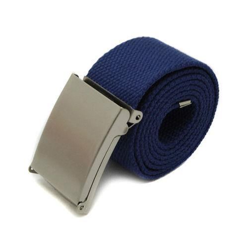 Menn Gutt Unisex Canvas Metal Spenne Vanlig Webbing Business Fritids Belte Stropp