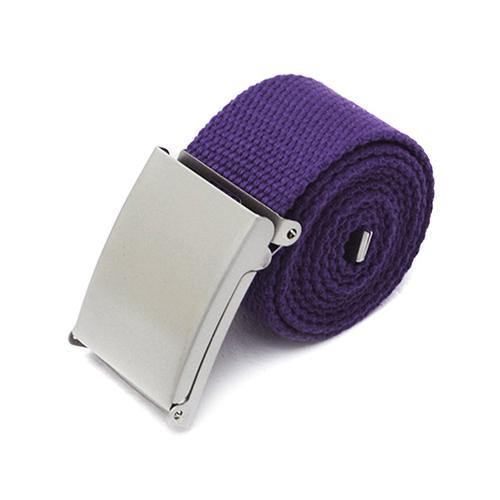 Menn Gutt Unisex Canvas Metal Spenne Vanlig Webbing Business Fritids Belte Stropp