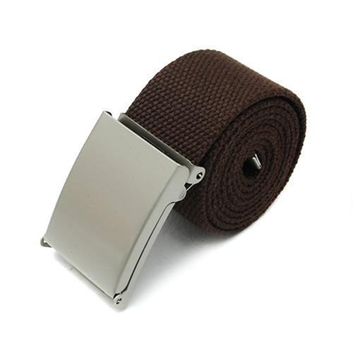 Menn Gutt Unisex Canvas Metal Spenne Vanlig Webbing Business Fritids Belte Stropp