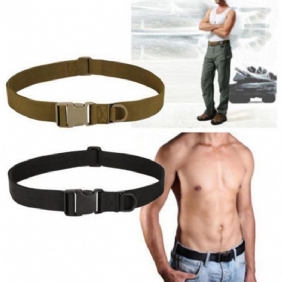 Menn Justerbar Tactical Combat Web Beltespenne Midjebånd Military Rescue Rigger