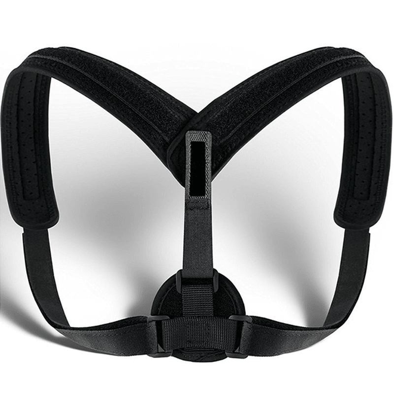 Voksen Justerbar Posture Corrector Brace Skulder Back Correction Support Belte