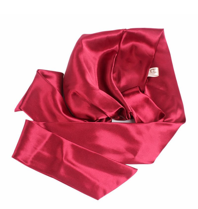 Satin Med Trykk Ribbon Bue Turban Hat