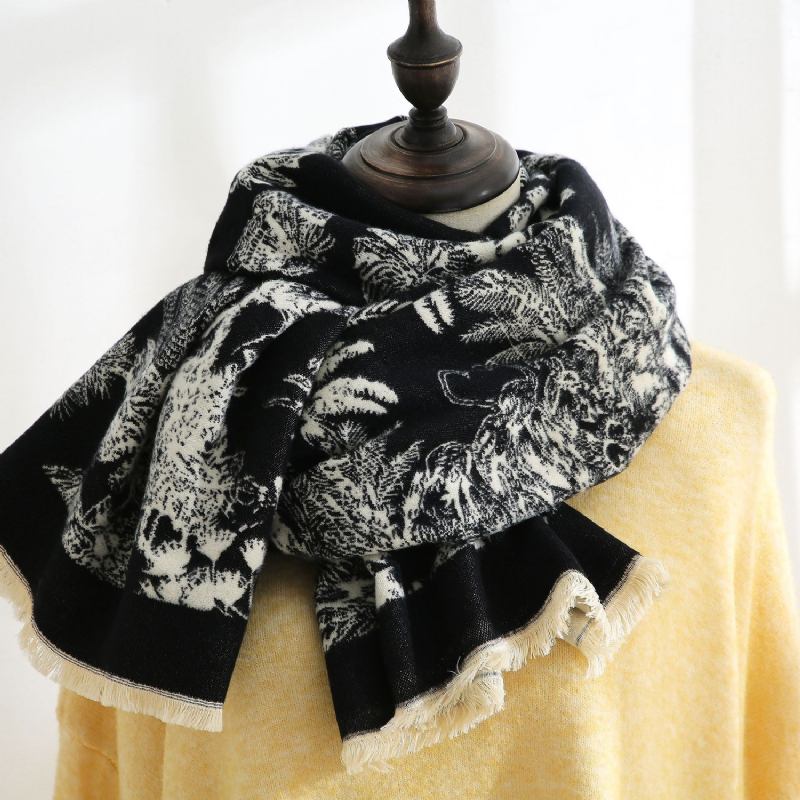 Super Fairy Cashmere Skjerf Vinter Lady