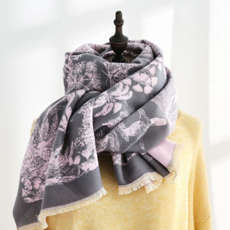 Super Fairy Cashmere Skjerf Vinter Lady