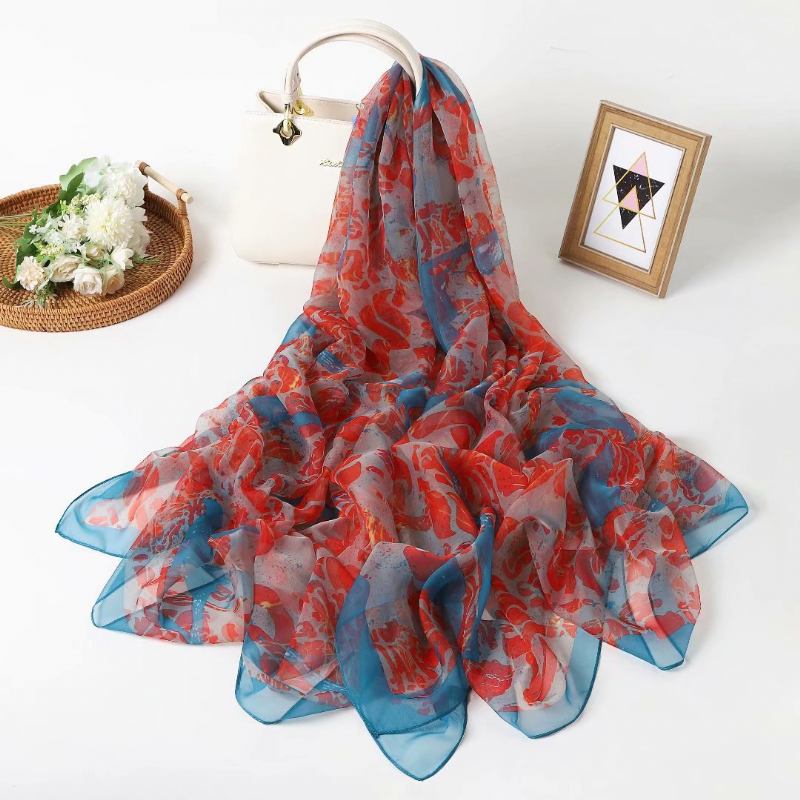 Yourou Yarn Silk Scarf Kvinne Korean Version All-match