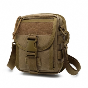 Army Style Nylon Taktisk Menn Skulderveske Messenger Veske For Sport Reise Fotturer