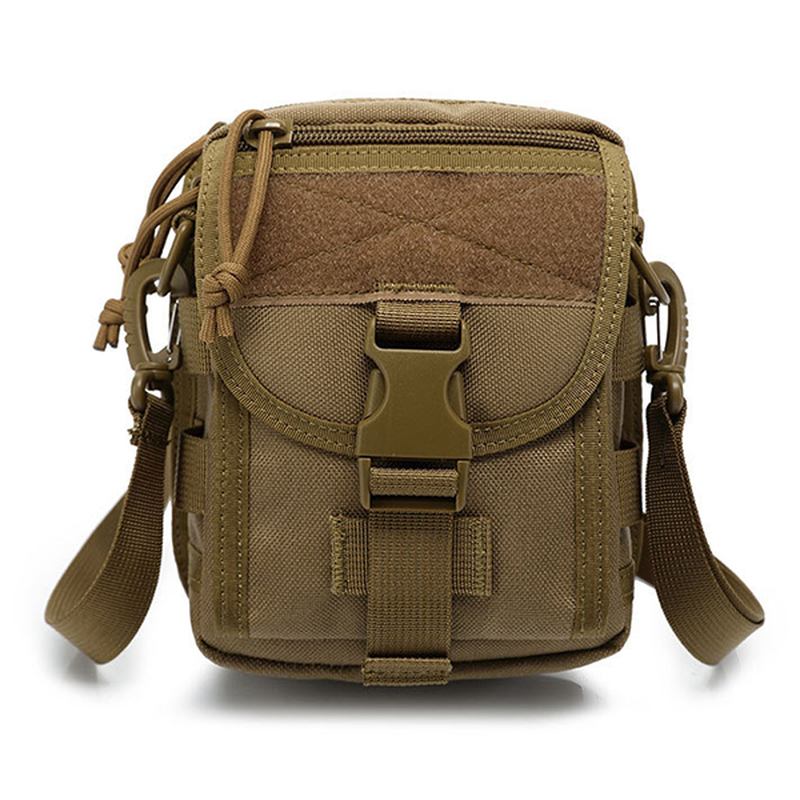 Army Style Nylon Taktisk Menn Skulderveske Messenger Veske For Sport Reise Fotturer