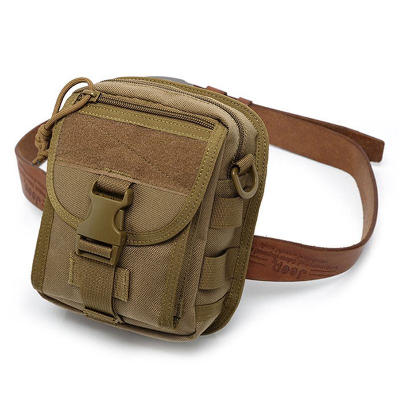 Army Style Nylon Taktisk Menn Skulderveske Messenger Veske For Sport Reise Fotturer