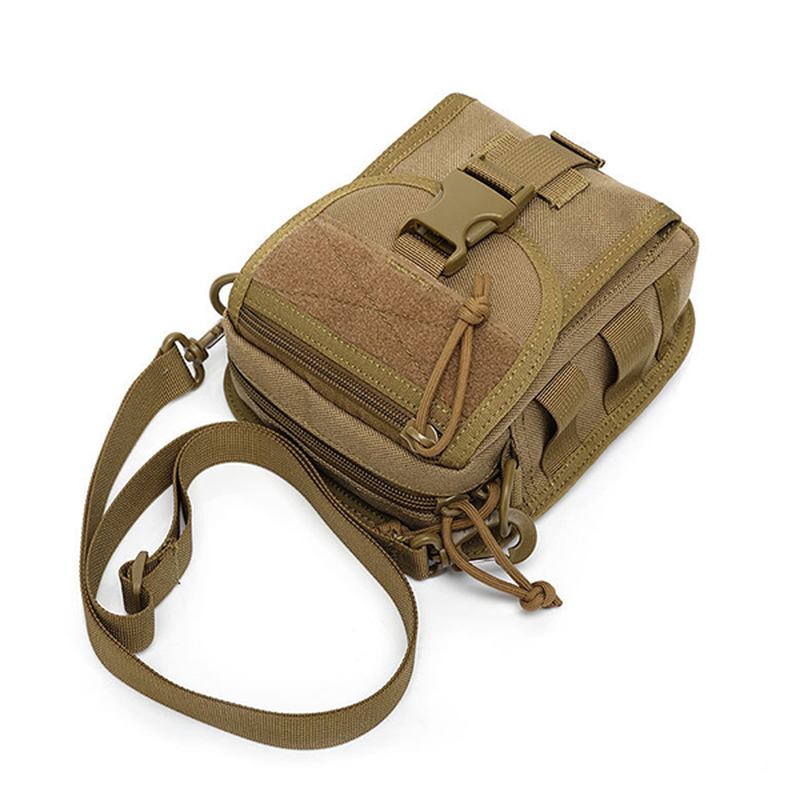 Army Style Nylon Taktisk Menn Skulderveske Messenger Veske For Sport Reise Fotturer