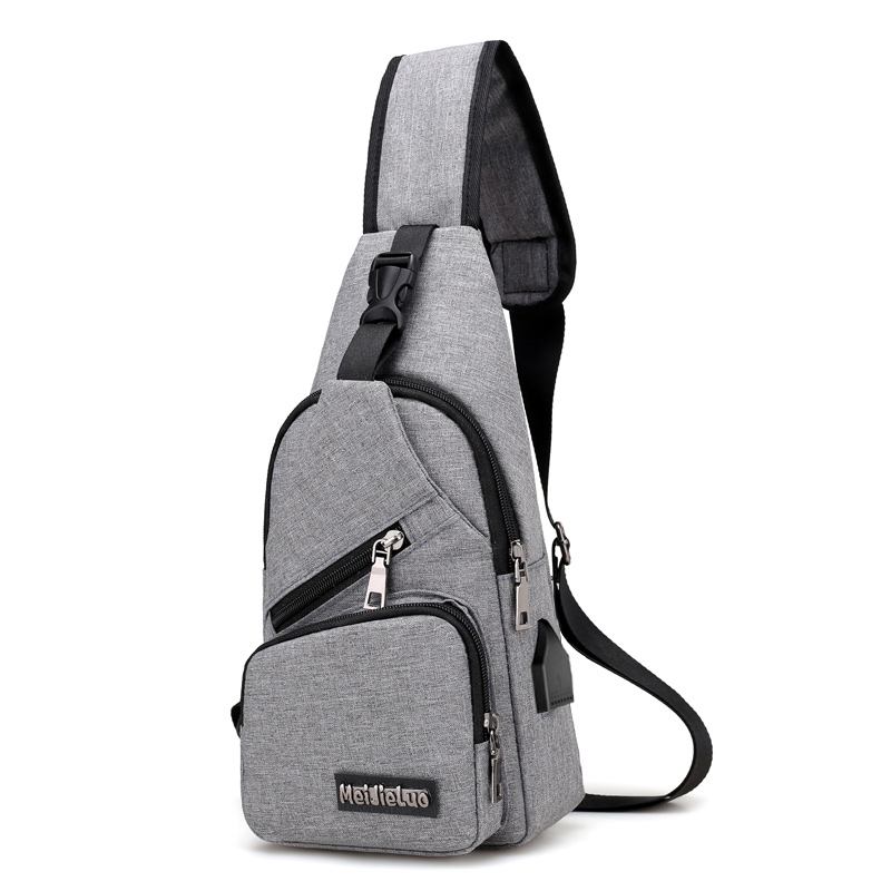 Fritids Outdoor Travel Sling Veske Brystveske