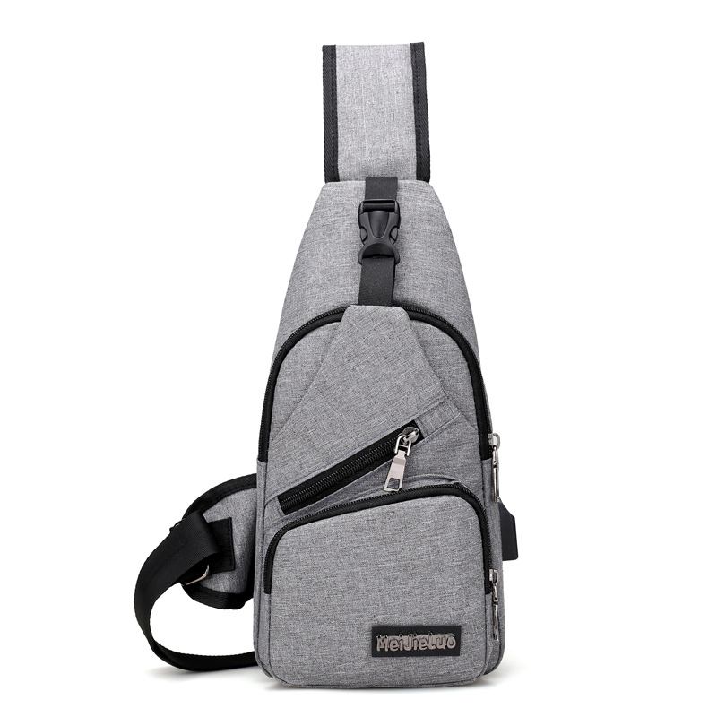 Fritids Outdoor Travel Sling Veske Brystveske