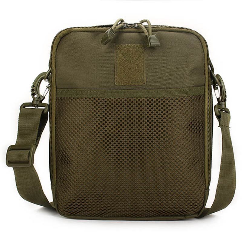 Menn Dame Nylon Sport Outdoor Tactical Army Ipad Skulder Crossbody Bag