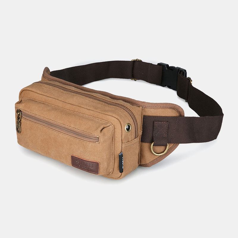 Menn Fritids Crossbody Veske Midjeveske