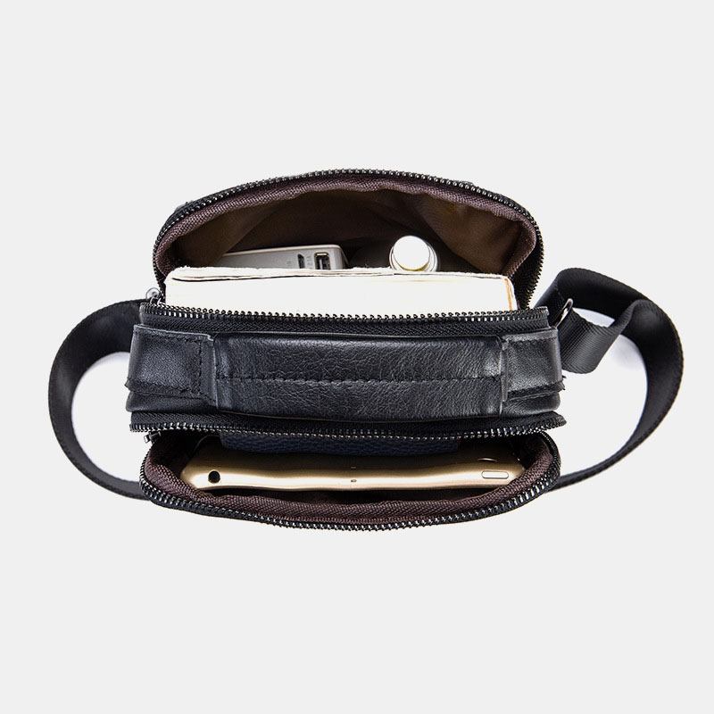 Menn Mote Crossbody Multifunksjonell Skulderveske Håndveske