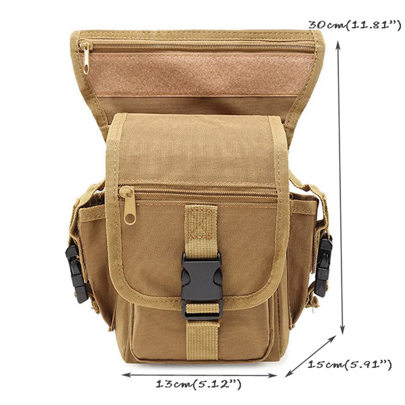 Menn Multifunksjon Kamuflasje Midjeveske Tactical Veske Outdoor Sport Bag