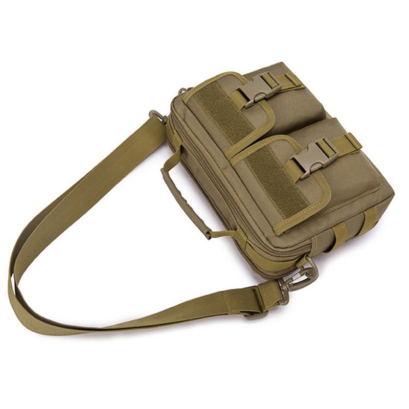 Menn Ny Canvas Tactical Camo Fritids Crossbody Bag