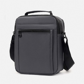 Menn Nylon Lett Vekt Uformell Utendørs Reiser Multi-carry Skulderveske Crossbody Bag