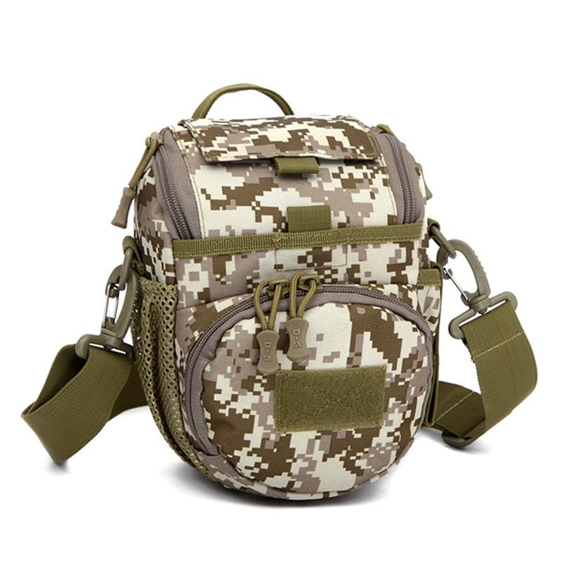 Menn Outdoor Camouflage Veske Skulderveske Sports Portable Bag