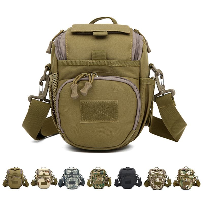 Menn Outdoor Camouflage Veske Skulderveske Sports Portable Bag