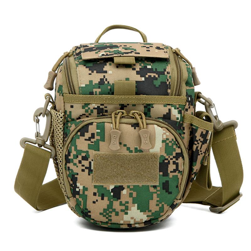 Menn Outdoor Camouflage Veske Skulderveske Sports Portable Bag