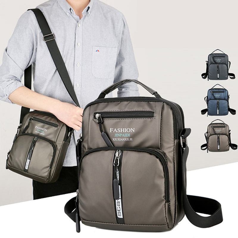 Menn Oxford Business Skuldervesker Multi-pocket Chest Bag