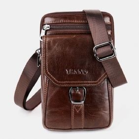 Menn Vintage Skulderveske Crossbody Veske Midjeveske Telefonveske